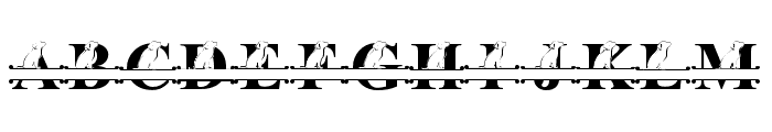 Archie Monogram Font UPPERCASE