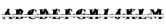 Archie Monogram Font LOWERCASE