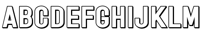 ArchieShadow Font UPPERCASE