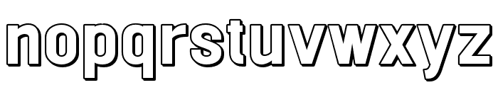 ArchieShadow Font LOWERCASE