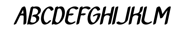Archieve Bold Italic Font UPPERCASE