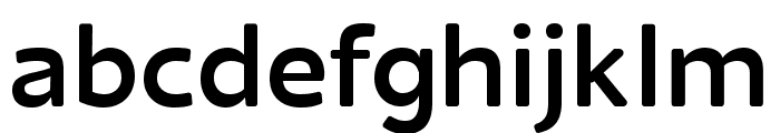 Archiga Regular Font LOWERCASE