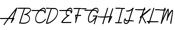 Archimelo-Regular Font UPPERCASE