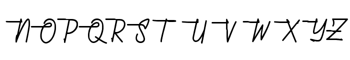 Archimelo-Regular Font UPPERCASE
