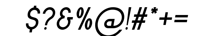 ArchipadProSlab-BoldOblique Font OTHER CHARS