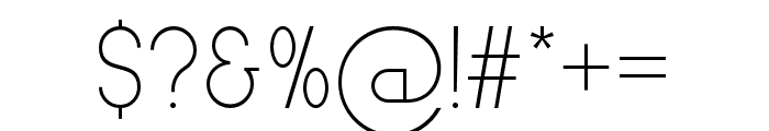 ArchipadProSlab-Light Font OTHER CHARS
