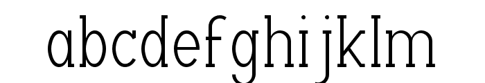 ArchipadProSlab-Regular Font LOWERCASE