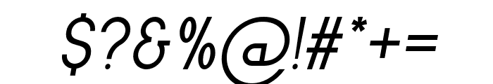 ArchipadProSlab-SemBdObliq Font OTHER CHARS