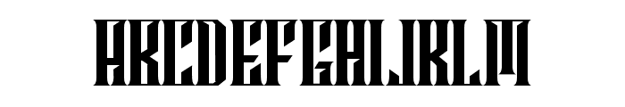 Archipelago Condensed Font UPPERCASE