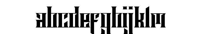 Archipelago Condensed Font LOWERCASE
