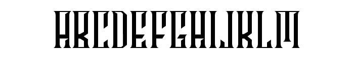 Archipelago Thin Condensed Font UPPERCASE