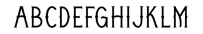 Architoria-Regular Font LOWERCASE