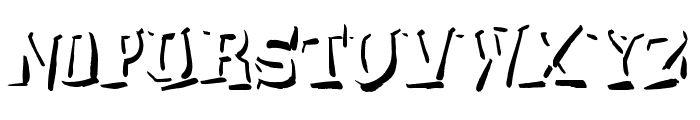 Archmage Drop Shadow Alt Font LOWERCASE