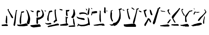 Archmage Drop Shadow Font LOWERCASE