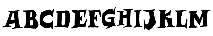 Archmage Fill Font UPPERCASE