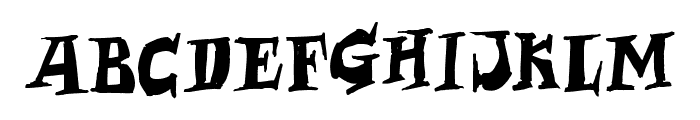 Archmage Sketchy Fill Alt Font LOWERCASE