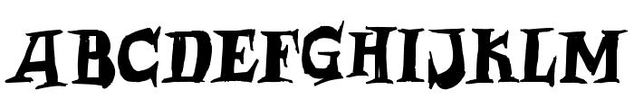 Archmage Sketchy Fill Font UPPERCASE