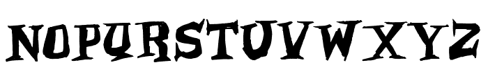 Archmage Sketchy Fill Font LOWERCASE