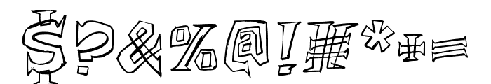 Archmage Sketchy Outline Alt Font OTHER CHARS