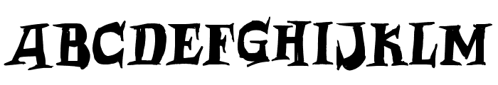 ArchmageSketchyFill Font UPPERCASE