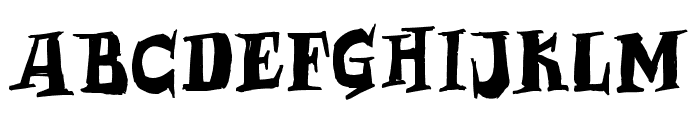 ArchmageSketchyFillAlt Font UPPERCASE