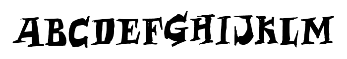 ArchmageSketchyFillAlt Font LOWERCASE