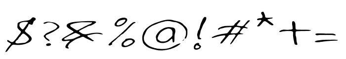 Arcsivic Font OTHER CHARS