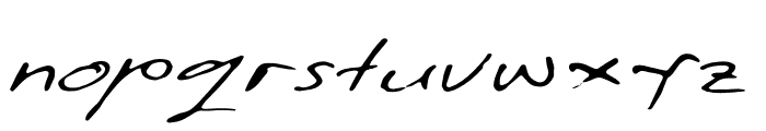 Arcsivic Font LOWERCASE