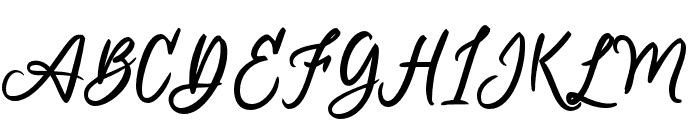 Aremoin-Regular Font UPPERCASE