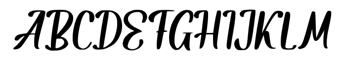 Areolla-Regular Font UPPERCASE