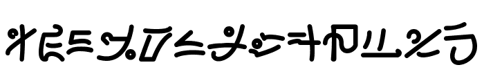 Arer Symbol Bold Font LOWERCASE
