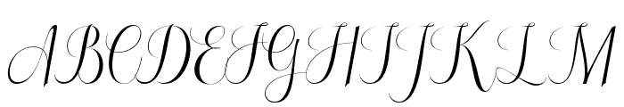 Arestmation Font UPPERCASE