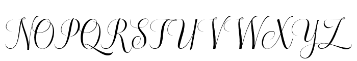 Arestmation Font UPPERCASE