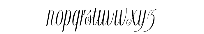 Arestmation Font LOWERCASE