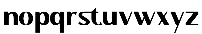 Areto Font LOWERCASE