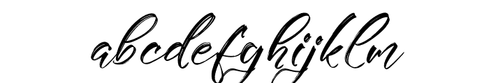 Arettolesa Italic Font LOWERCASE