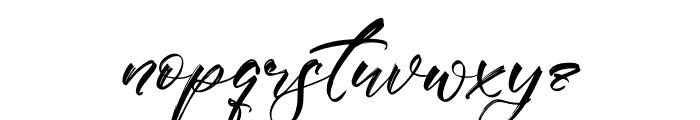 Arettolesa Italic Font LOWERCASE