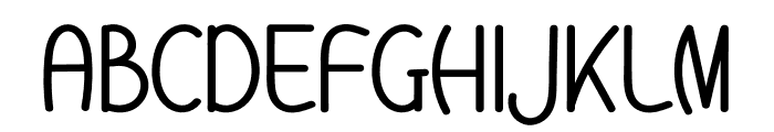 Arfan Font UPPERCASE