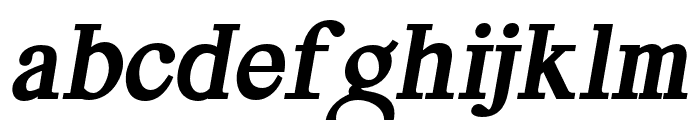 Arfee-BoldItalic Font LOWERCASE