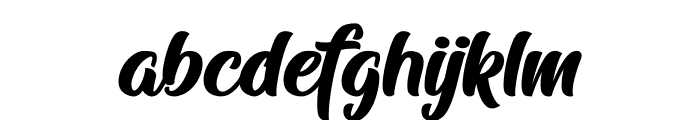 Arfelick Feather Font LOWERCASE