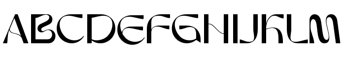 Argelha Font UPPERCASE