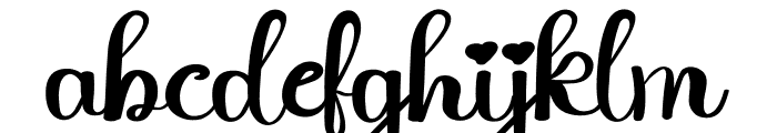 Argia Font LOWERCASE