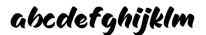 Argiss Font LOWERCASE