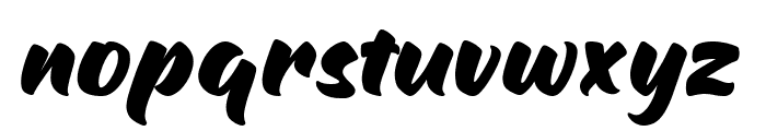 Argiss Font LOWERCASE