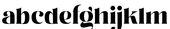 Argotas-Bold Font LOWERCASE