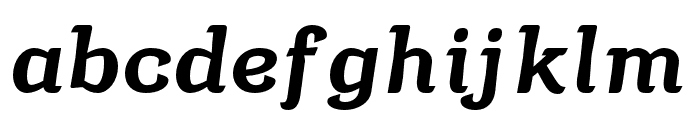Argumend Bold Italic Font LOWERCASE