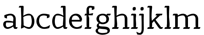Argumend Light Font LOWERCASE