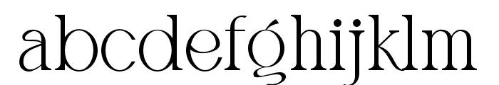 Argusho-Regular Font LOWERCASE