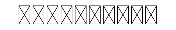 Aria Logo Monogram Font OTHER CHARS