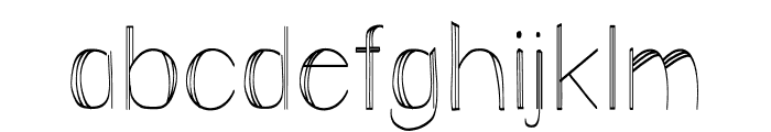 Ariadne Regular Font LOWERCASE